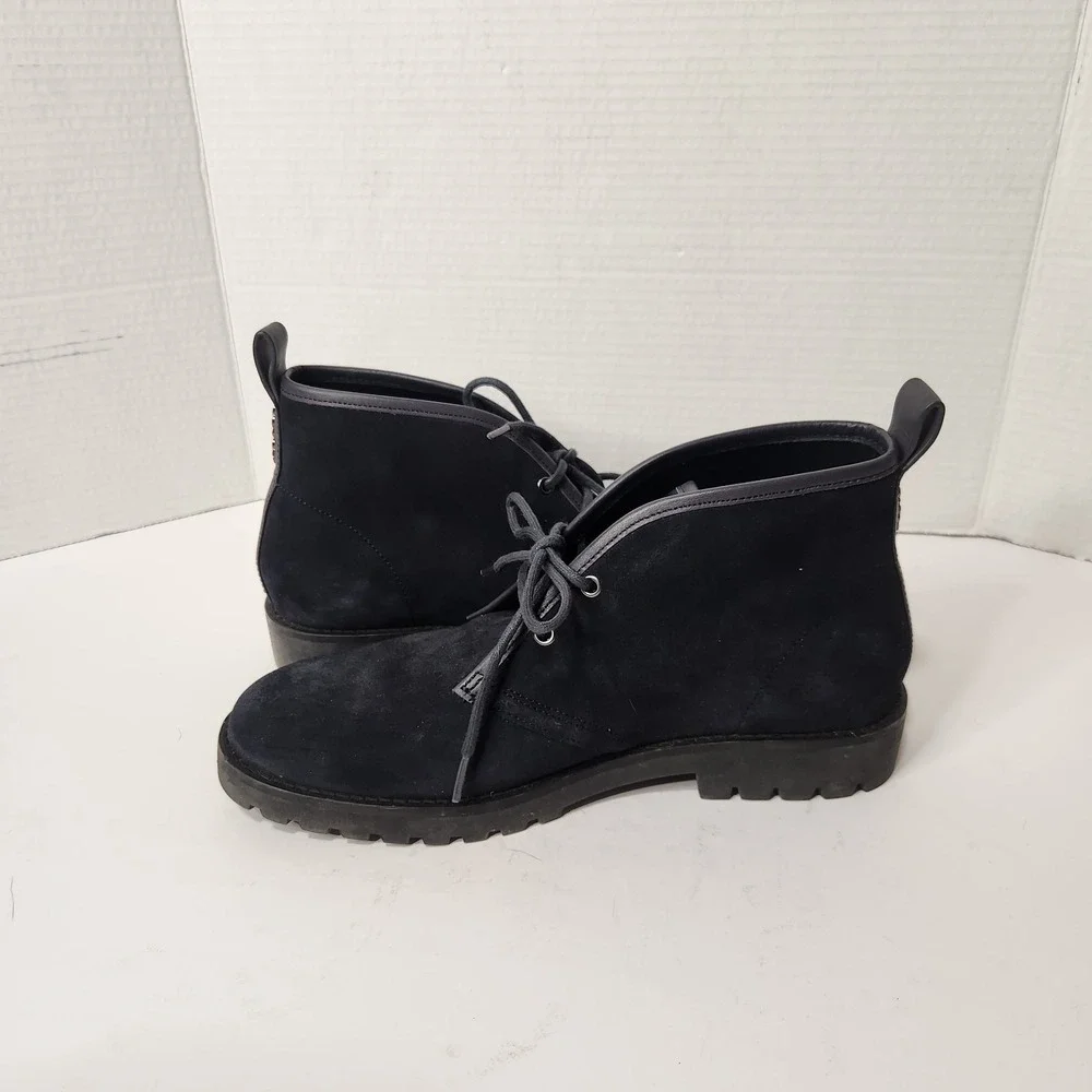 Coach Men's Designer Desert Boot‎ Size 9D Midnight Navy Color
